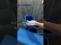랜투 트럭 공기 필터 생산 라인 작업장