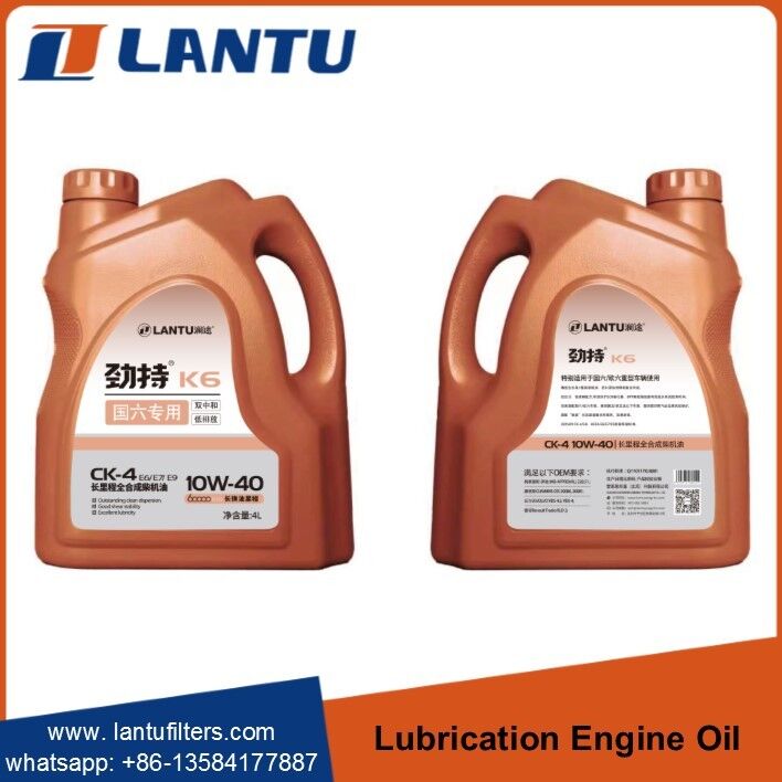 LANTU Truck Lubricating Oil OEM Factory Supply Full Synthetic Diesel Engine Oil SAE 10W-40